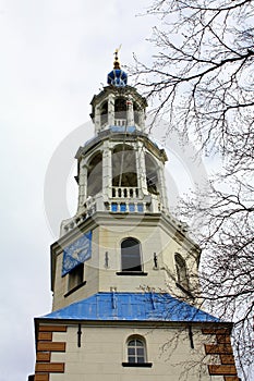 Church tower in Uithuizermeden.