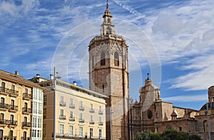 Church tower in Valencia, Spain