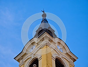 Church tower, Velky Biel, Slovakia