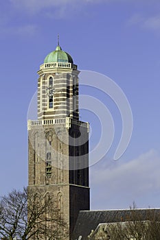 Church tower of Zwolle photo