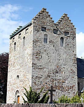 Church towers photo
