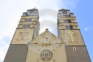 Church towers of the Herz-Jezukirche