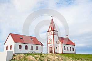 Church of town of Raufarhofn in Iceland