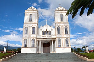 Church in the town of Sarchi, Costa Rica