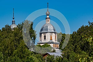 The Church of the Transfiguration of the Lord of the 18th century in the village of Spas-Prognnanye