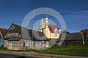 Church of the Transfiguration of the Lord in Kreva, Belarus.