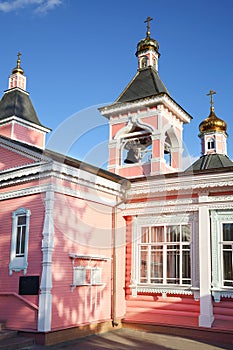 Church of Transfiguration Savior in Bogorodskoe at photo