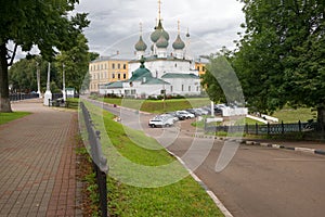 Church of the Transfiguration of the Savior on the city built in 1672