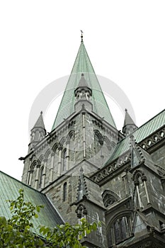 Church in Trondheim city
