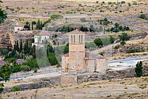 Iglesia de la Vera Cruz, Segovia, Spain photo
