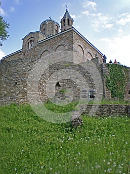 Church in Tsarevets fortress photo