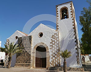 The church of Tuineje on Fuerteventura