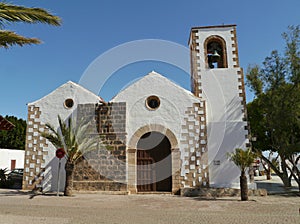 The church of Tuineje on Fuerteventura photo