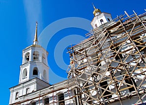 Church under construction