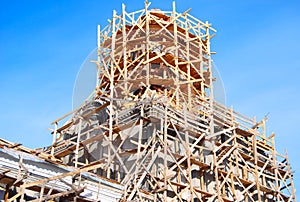 Church under construction
