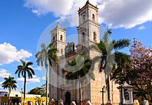 Church in Valladolid, Mexico photo