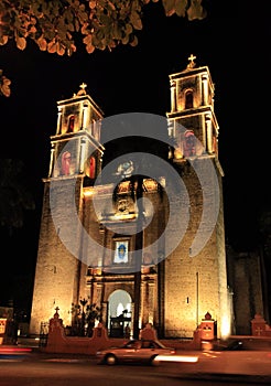 Church in Valladolid Yucatan