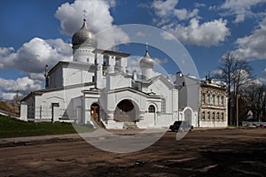 Church of Varlaam Khutynsky on Zvanitsa, Pskov city, Russia