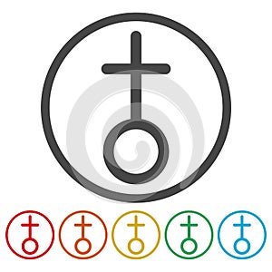 Church - vector icons set