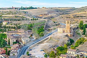 Church of Vera Cruz at Segovia, Spain photo