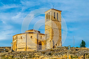 Church of Vera Cruz at Segovia, Spain photo
