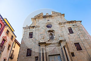 Church in Vic, Spain photo