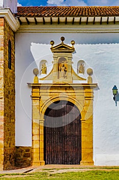 Church Villa de Leyva Boyaca Colombia