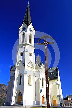 Kostel v obci Cernova, Slovensko