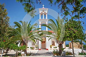 Church of the village of Kaliviani near Kissamos, Crete Greece