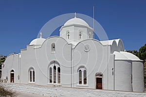 Church in the village Kampos on Patmos island