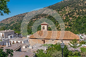 Church at village Pampaneira in Spain