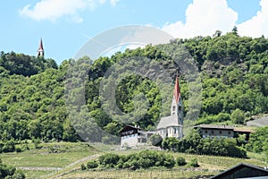 Church in village Stilfs
