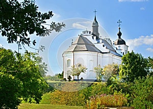 Church in village Subbotiv, Ukraine photo