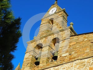 church of Villanueva de Jamuz, León, Zamora, Spain