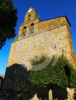 church of Villanueva of Jamuz, León, Zamora, Spain