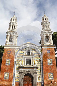 Church of virgen de guadalupe in puebla city, mexico I