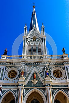 The Church of the Virgin Mary,Bang Nok Kwaek sub-district,Bang Khon Tee district,Samut Songkhram Provi photo