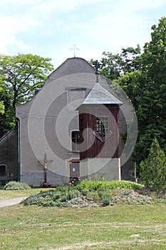 Church of the Virgin Mary on Danube bank in Kravany nad Dunajom, Slovakia