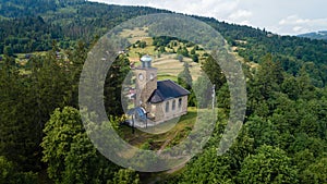 Church of the Virgin Mary of Seven Grievances and Calvary at Oscadnica, Slovakia