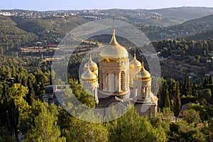 The Church of the Visitation, a Catholic church in Ein Karem, Jerusalem