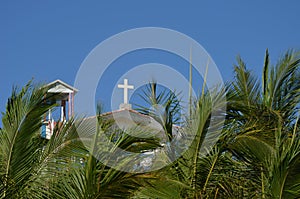 Church in tropics photo