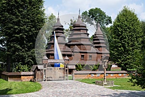 Church of the Wisdom of God from Kryvka village Turka district, lviv region.