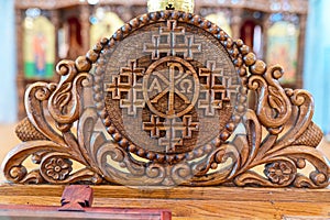 church wooden decoration