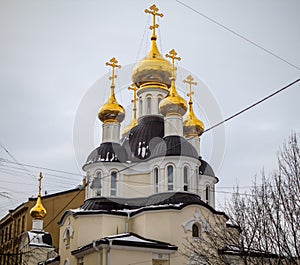 Church of Xenia of Petersburg on the Petrograd side photo