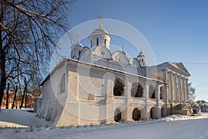 Church of the Yaroslavl Wonderworkers in Spaso-Preobrazhensky monastery in Yaroslavl city, Russia