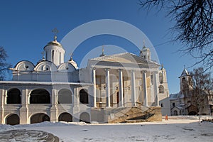 Church of the Yaroslavl Wonderworkers in Spaso-Preobrazhensky monastery in Yaroslavl city, Russia