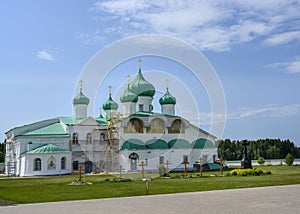 The Church of Zachariah and Elizabeth in the Alexander Svir Monastery in Karelia