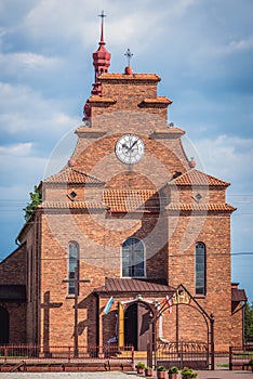 Church in Zalipie village, Poland