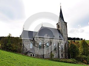 Church, Zlate Hory, Czech Republic, Europe photo