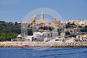 Churches above the harbour - Mgarr